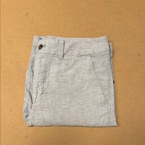 Lululemon Athletica Gray Flat Front Shorts